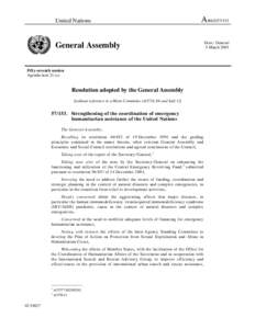 United Nations  A/RES[removed]
