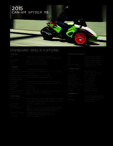 2015  Can-Am Spyder RS ®  ®
