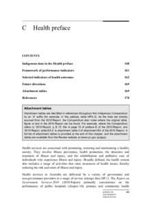 Indigenous Compendium 2010 Health preface