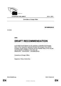 EUROPEAN PARLIAMENT[removed]Committee on Foreign Affairs