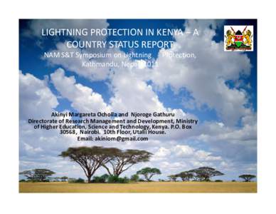 Microsoft PowerPoint - Ms. AKINYI LIGHTNING PROTECTION PRESENTATION handout.ppt [Compatibility Mode]