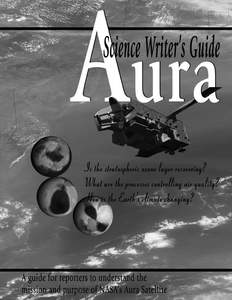 Aura  Science Writer’s Guide Table of Contents