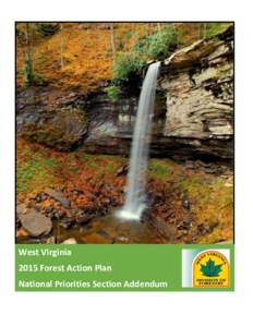 West Virginia 2015 Forest Action Plan National Priorities Section Addendum WEST VIRGINIA 2015 FOREST ACTION PLAN