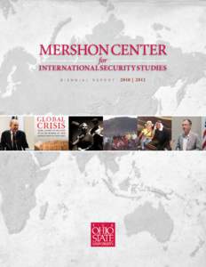 Mershon Center  for International Security Studies B I E N N I A L