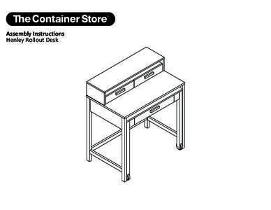Assembly Instructions Henley Rollout Desk A B C