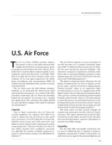 ﻿ THE HERITAGE FOUNDATION U.S. Air Force  T