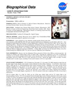 Spaceflight / Outer space / Military personnel / Phi Kappa Phi / Stephen Bowen / Submariners / Tau Beta Pi / STS-132 / Space Shuttle Atlantis / STS-133 / Patrick G. Forrester / Steven Smith