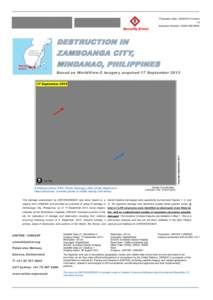 Remote sensing / UNOSAT / United Nations Institute for Training and Research / Satellite imagery / OpenStreetMap / Zamboanga City / Zamboanga International Airport / DigitalGlobe / Cartography / Geography / Technology