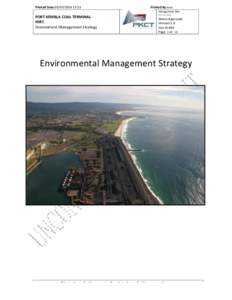 Geography of Australia / Microsoft SharePoint / Business / Port Kembla Port Corporation / Environmental impact assessment / Risk management / Wollongong / Port Kembla /  New South Wales / Environment
