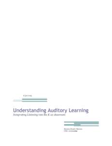Microsoft Word - Understanding Auditory Learning.docx