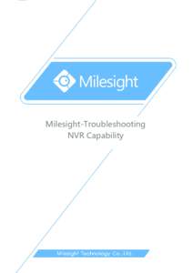 Milesight-Troubleshooting NVR Capability 01  NVR Version