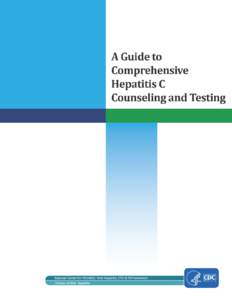 A Guide to Comprehensive Hepatitis C Counseling and Testing