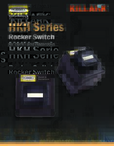 HKH Series Rocker Switch for Harsh and Hazardous Environments