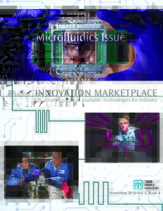 Sandia’s INNOVATION  MARKETPLACE A Quarterly Update of Available Technologies for Industry