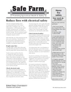 NASD: Safe Farm - Reduce fires with electrical safety
