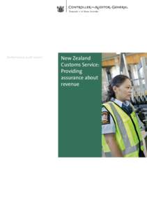 New Zealand Customs Service: Providing assurance about revenue