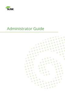 Administrator Guide  Administrator Guide: Open Build Service by Karsten Keil  Publication Date: 