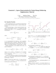 Numerical linear algebra / Sparse approximation / Ogonek / Loss function / Mathematical optimization
