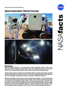 National Aeronautics and Space Administration  NASAfacts Space Exploration Vehicle Concept