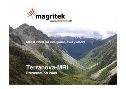Terranova-MRI Presentation 2008