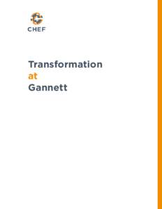 Computing / Cloud computing / Cloud infrastructure / Chef / Gannett Company / Amazon Web Services / Platform as a service / Gannett / Heroku / Cookbook