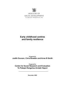 Microsoft Word - early-childhood-centres-and-family-resilience-report.doc