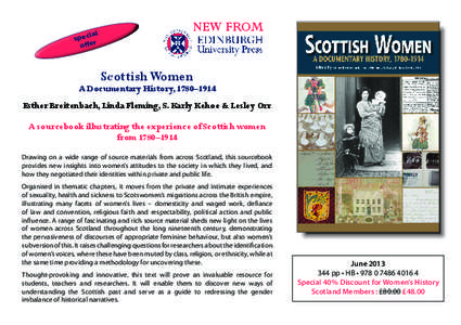 ial spec offer NEW FROM Scottish Women