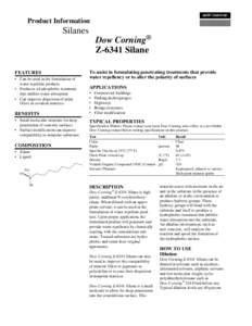 Dow Corning® Z-6341 Silane