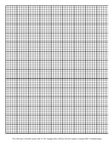 This chart has a row/stitch aspect ratio ofA gauge 20sts x 25rows will knit a square. Copyright ©2011 Sweaterscapes   
