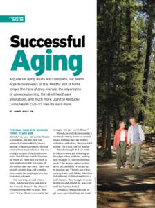 FOCUS ON HEALTH Successful  Aging