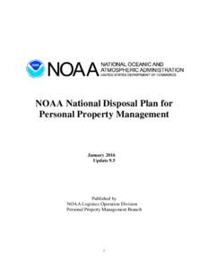 Microsoft Word - NOAA National Disposal Plan - May