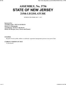 A3736  http://www.njleg.state.nj.us/2012/Bills/A4000/3736_I1.HTM INTRODUCED FEBRUARY 7, 2013