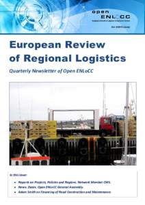 Economy / Business / Logistics / Physical Internet / European Grouping of Territorial Cooperation / Intermodal container