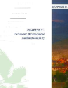 AGLE AREA COMMUNITY Plan  CHAPTER 11 CHAPTER 11: Economic Development