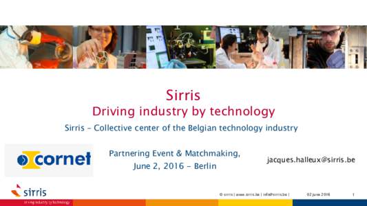Science and technology in Belgium / SIRRIS / Polymers / Micro Cars / Plastic / Thermoplastic elastomer / Matter