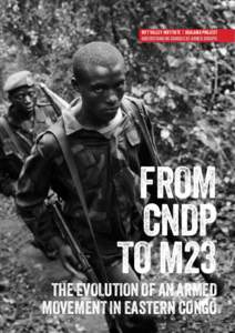 Rift Valley Institute | Usalama Project Understanding Congolese Armed Groups from cndp to m23