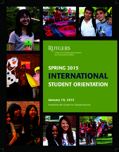 CGS Intl Student Orientation Winter 2015.indd