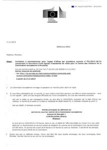 Ref. Ares[removed][removed],12,2013 [Référence ARES]  Madame, Monsieur,