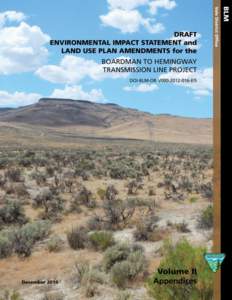 B2H Draft EIS and LUP Amendments  Appendix A—Government-to-Government Tribal Consultation Appendix A
