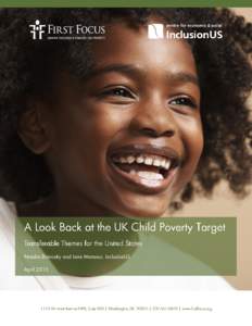 Microsoft Word - Child Poverty Target - A Look Backdocx