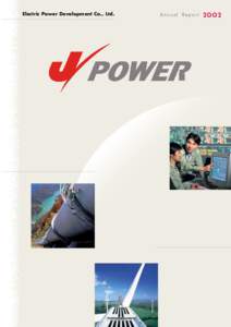 Electric Power Development Co., Ltd.  Annual Report 2OO2
