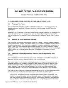 Microsoft Word - CA-Browser Forum Bylaws v. 1.0.doc