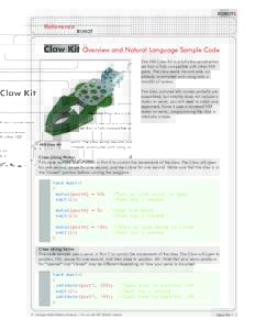 ROBOTC  Reference Claw Kit