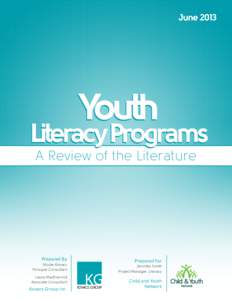 JuneYouth Literacy Programs A Review of the Literature