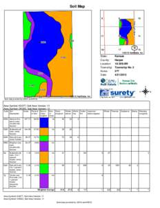 Soil Map  State: County: Location: Township: