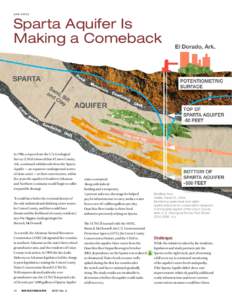 [ON SITE]  Sparta Aquifer Is Making a Comeback  In 1996, a report from the U.S. Geological