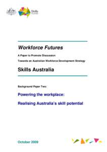 Microsoft Word - Worforce Futures Background paper two.doc