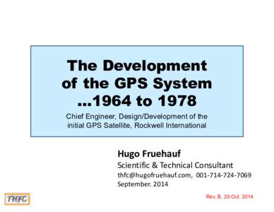 3. Rev.B-The Development of the GPS System, Oct 2014