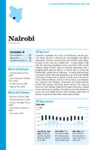 ©Lonely Planet Publications Pty Ltd  Nairobi POP 3.5 MILLION