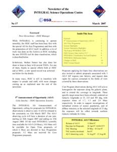 Microsoft Word - ISOC_Newsletter_Issue_17.doc